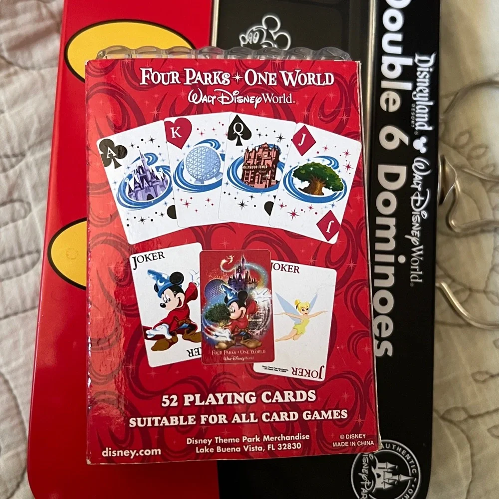 Disney game lot Dominos and playing cards Mickey Mouse - Picture 7 of 7